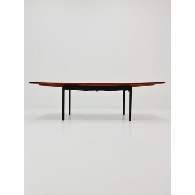 Vintage German Teak Extendable Dining Table, 1950s For Sale - Image 4 of 11