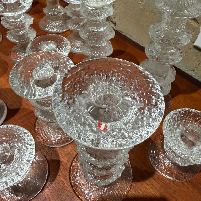 Mid-Century Modern Iittala Festivo Candle Holders Timo Sarpaneva Scandinavian Modern For Sale - Image 3 of 16