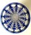 Art Deco Blue Overlay Cut Crystal Vase by Carl Meltzer for Haida, 1915 For Sale - Image 10 of 18