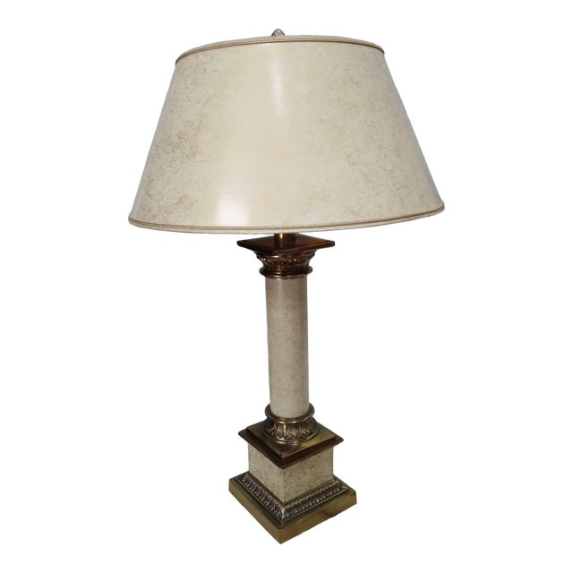 1980s Stiffel Brass Table Lamp For Sale