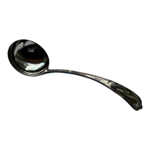 1980s Silver Soup Ladle, La Regence