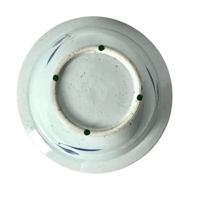 Blue Chinese Canton Blue and White Porcelain Bowl For Sale - Image 8 of 10