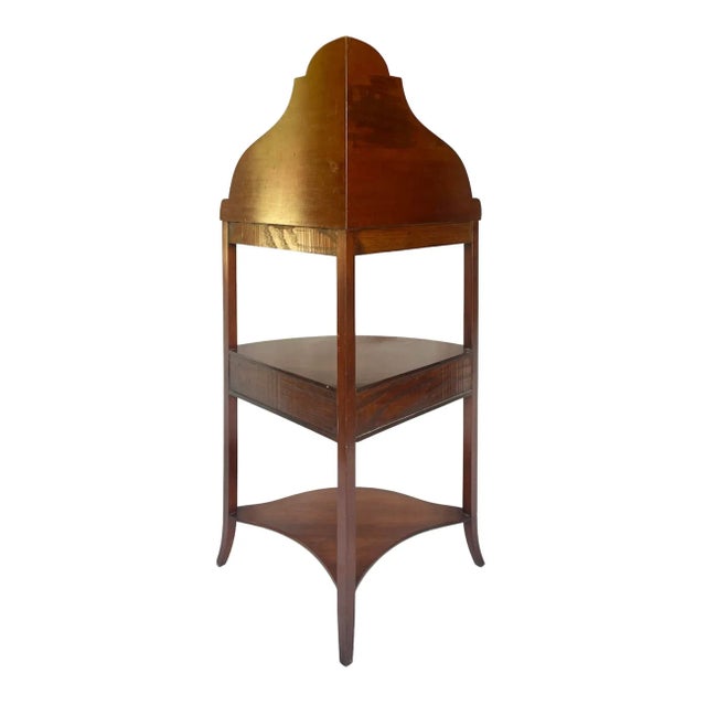 Late 18th Century Late 18th Century George III Corner Washstand For Sale - Image 5 of 6