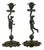 Bronze Candleholders, Set of 2 For Sale - Image 9 of 9