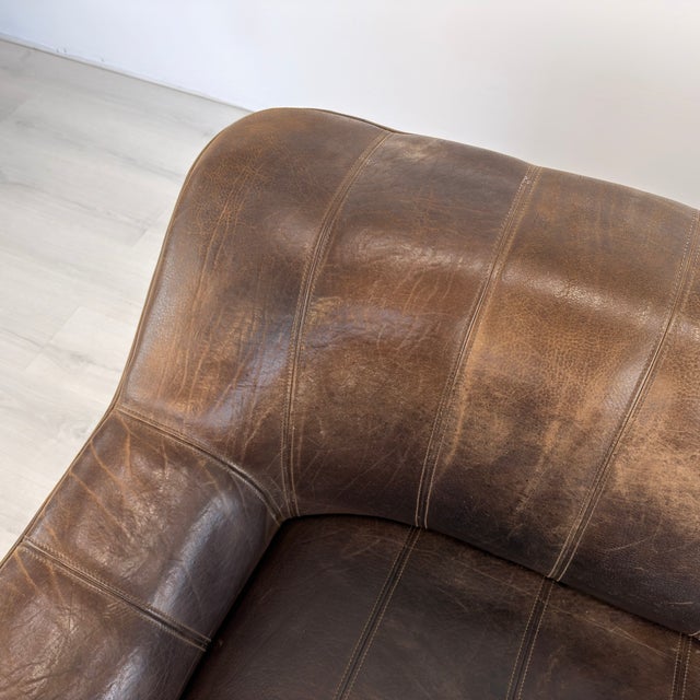 De Sede Ds 44 Three-Seat Leather Sofa For Sale - Image 13 of 14