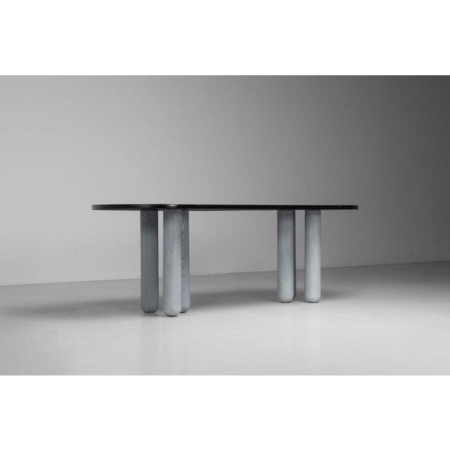 Postmodern Dining Table by Giulio Lazzotti for Mageia, Italy, 1980s For Sale - Image 11 of 18