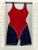 Vintage Red/Blue Catalina Swimsuit For Sale - Image 4 of 4