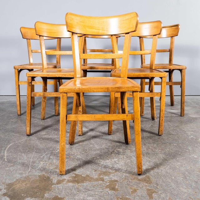 Vintage French Dining Chair, 1950s For Sale - Image 4 of 13