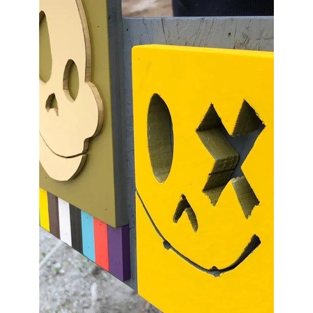 William Finlayson Jr., Original Painting on Panel Assemblage Titled: "Beer 30”" 2020 For Sale - Image 10 of 10