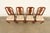 Henkel Harris Queen Anne Solid Cherry Wood Dining Chairs | Set of Four For Sale In South Bend - Image 6 of 15