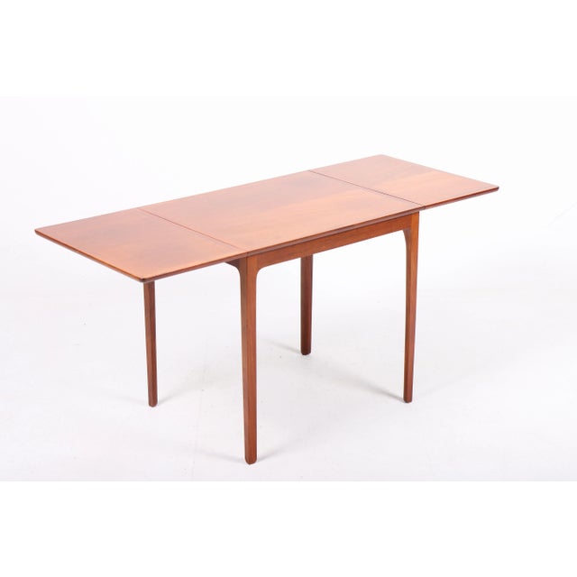 Ole Wanscher Side Table in Mahogany by Ole Wanscher for A.J. Iversen, 1950s For Sale - Image 4 of 9