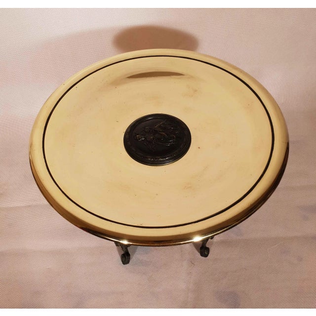 Antique Patinated Tazza, 1873 For Sale - Image 6 of 15