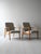 Set of Mid-Century Modern Scandinavian Oak Armchairs, 1960s For Sale - Image 3 of 9
