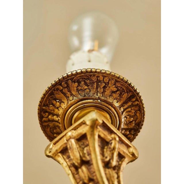 Gold Antique French Mazarin Chandelier For Sale - Image 8 of 11
