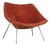 F156 Little Oyster Lounge Chair from Artifort, 1960s For Sale
