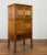 Brown Chinese Vintage Wood and Bamboo Cabinet with Double Doors and Openwork Apron For Sale - Image 8 of 13