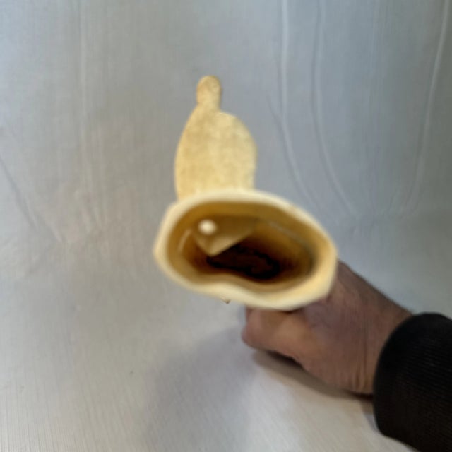 Old Walrus Tusk Scrimshaw Cribbage Board For Sale - Image 10 of 11