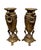 Figurative Late 20th Century Pair of Bronze French Neoclassical Figural Handle Urns For Sale - Image 3 of 11