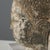 Gray Stone Buddha Head with Acrylic Glass Base For Sale - Image 8 of 9