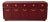 Professionally Refinished 1970s Drexel Accolade Campaign Buffet / Sideboard - Custom Luxurious Wine Burgundy For Sale