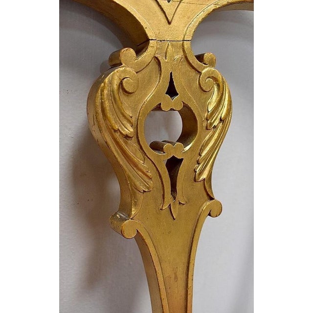 Set of Napoleon III Giltwood Chairs, Late 19th Century For Sale - Image 10 of 18