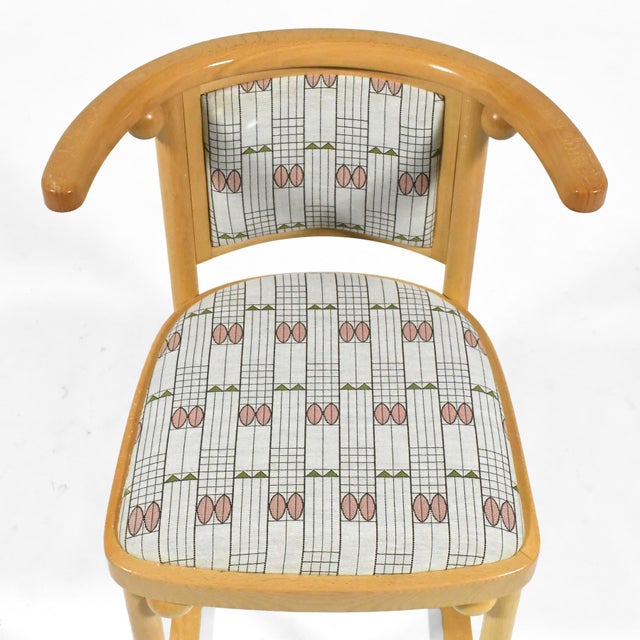 1980s Josef Hoffman Fledermaus Chair by Wittmann For Sale - Image 10 of 12