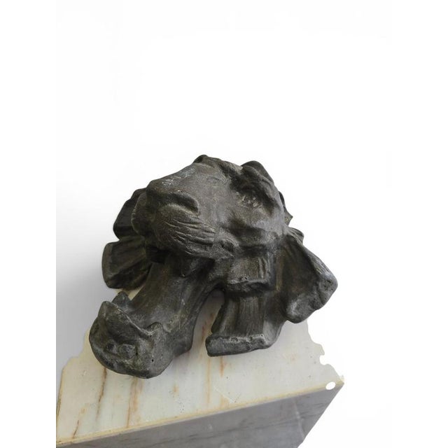 Lion Head Relief, 1970 For Sale - Image 6 of 9