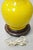 Mid 20th Century Warren Kessler Chinoiserie Yellow Porcelain Bulbous Vase Table Lamp For Sale - Image 10 of 11