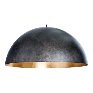 Regina Andrew Sigmund Pendant Large in Black and Gold For Sale