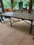 2000 - 2009 Vintage Salvaged European Solid Wood and Iron Table From Retired Restoration Hardware Collection For Sale - Image 5 of 8