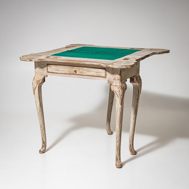 Antique English Game Table, 1800s For Sale - Image 4 of 9
