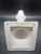 American Vintage White Ceramic Duck or Goose Head Wall-Mounted Towel Holder For Sale - Image 3 of 3