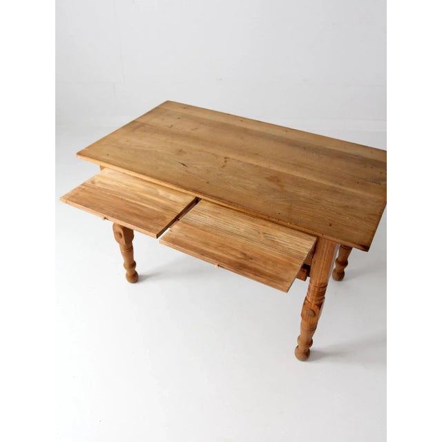 Antique Baker's Table For Sale - Image 6 of 13