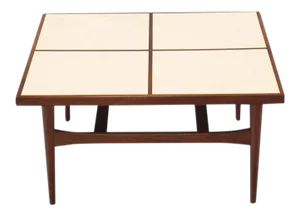 Mid-Century Modern Square Coffee Table