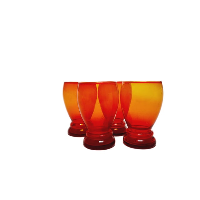 Postmodern Juice Set from Barbara Glassworks, Poland, 1970s, Set of 4 For Sale - Image 10 of 10
