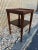 Antique Federal Style 2 Tier Accent Side Table For Sale - Image 12 of 13