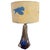 1960s Vintage Blue Lamp from Val Saint Lambert, 1960s For Sale - Image 5 of 5