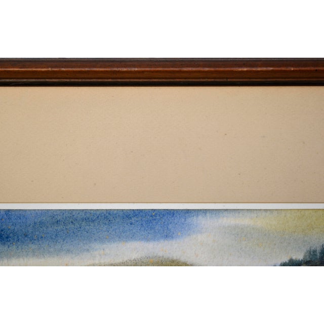 Vintage Landscape of Hillside Farm by W. H. Myers For Sale In Monterey, CA - Image 6 of 6