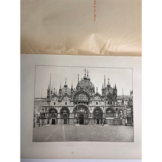 Illustration Antique Venice San Marco Print For Sale - Image 3 of 3