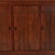 Striking French Brutalist oak cabinet dating to circa 1960, featuring a clean architectural form and robust construction....