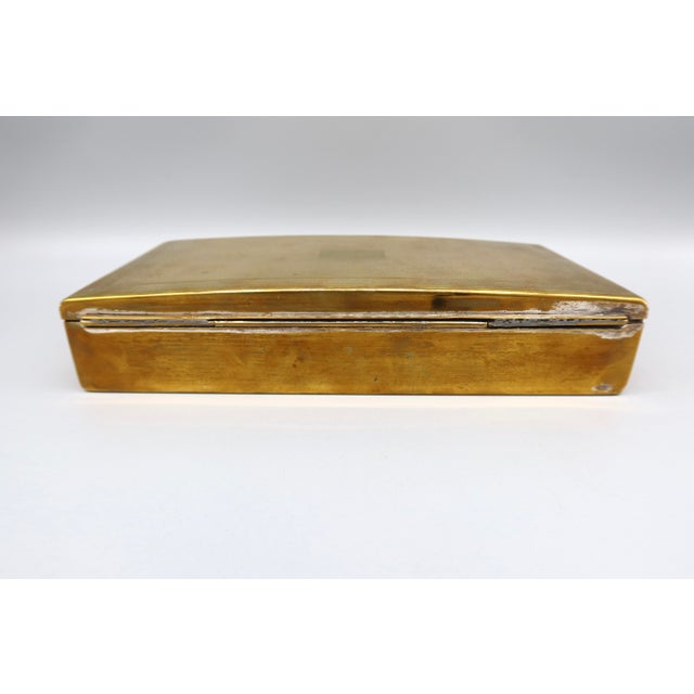 English Mid 20th Century English Brass Box For Sale - Image 3 of 10