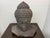 Indonesian Hand Carved Lava Stone Buddha Bust For Sale - Image 4 of 12
