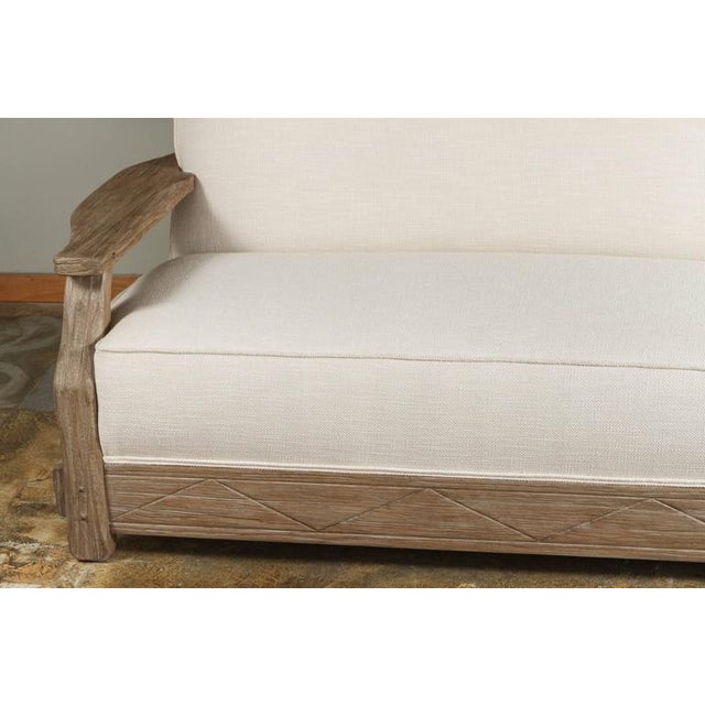 Restored 1950s Vintage Distressed Oak Sofa 2 Pieces Chairish