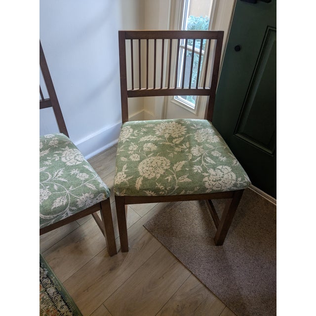 Mid-Century Modern Walnut Dining Chairs For Sale - Image 9 of 9