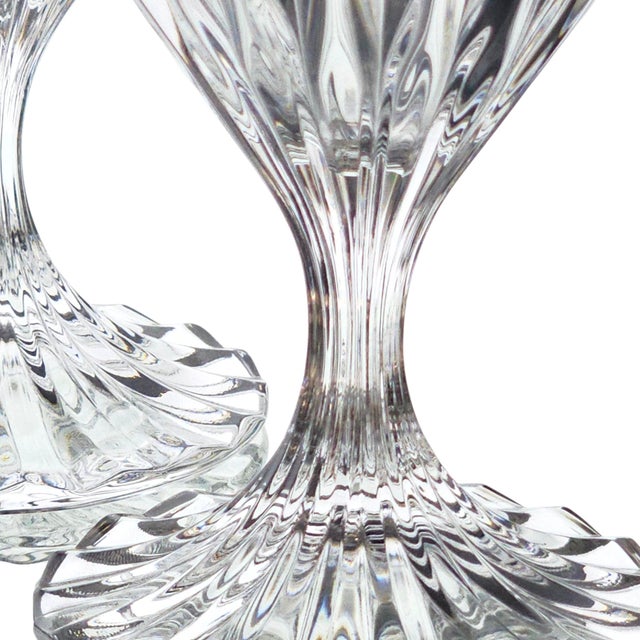 Transparent Late 20th Century Mikasa Park Lane Crystal Iced Tea Water Goblets, Set of 4 For Sale - Image 8 of 10