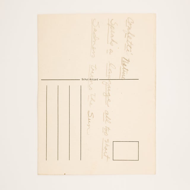 Blue Confetti Nature - Eva Bouzard-Hui, C. 1996 For Sale - Image 8 of 10