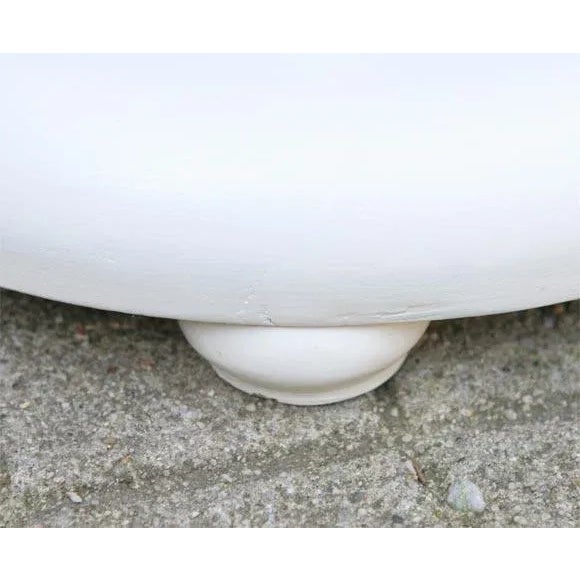 White White Painted French 1940s Floor Lamp For Sale - Image 8 of 9