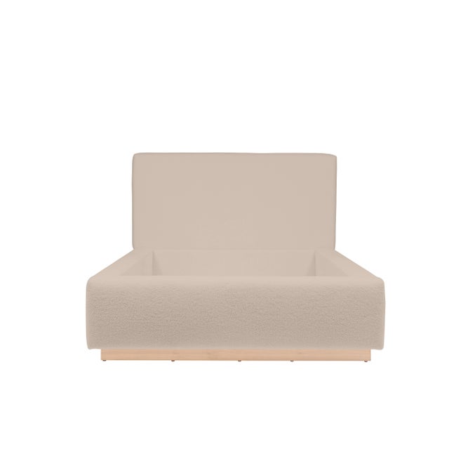 STD Height: 46" H · Upholstered · Topstitch · Leg Type: Wood Base