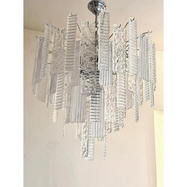 Contemporary Murano Glass Chandelier by Simoeng For Sale - Image 3 of 10