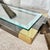 Vintage Italian Coffee Table in Glass, 1970s For Sale - Image 12 of 18